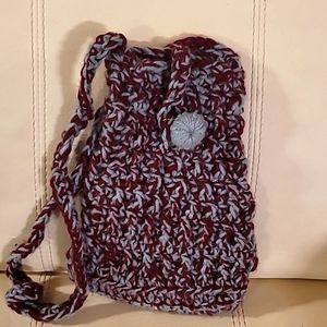 Crochet bags and cups or bottle holders/sleeves